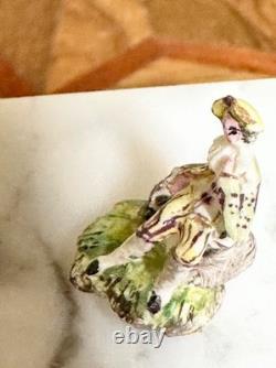 Dolls house miniature 112 ARTISAN porcelain Meissen ornament by TRICIA STREET