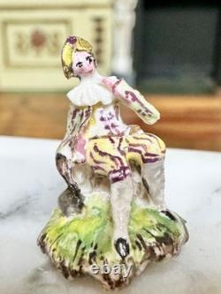 Dolls house miniature 112 ARTISAN porcelain Meissen ornament by TRICIA STREET