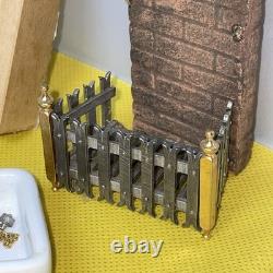 Dolls house miniature 112 ARTISAN porcelain Scullery set by LENHAM POTTERY