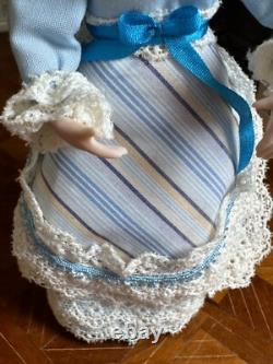 Dolls house miniature 112 ARTISAN porcelain Victorian lady doll