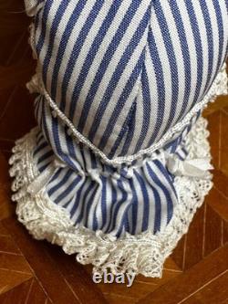 Dolls house miniature 112 ARTISAN porcelain Victorian lady doll by ANN LUCAS