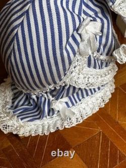 Dolls house miniature 112 ARTISAN porcelain Victorian lady doll by ANN LUCAS