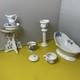 Dolls House Miniature 112 Artisan Porcelain Bedroom Set By Lenham Pottery