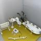 Dolls House Miniature 112 Artisan Porcelain Bedroom Set By Lenham Pottery