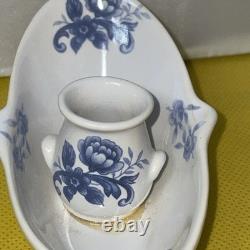 Dolls house miniature 112 ARTISAN porcelain bedroom set by LENHAM POTTERY