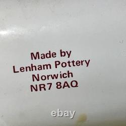 Dolls house miniature 112 ARTISAN porcelain bedroom set by LENHAM POTTERY