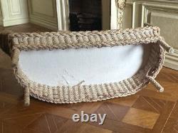 Dolls house miniature 112 ARTISAN rattan sofa + chairs set