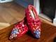 Dolls House Miniature 112 Artisan Red Slippers By The Dolls' Cobbler