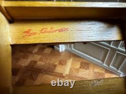 Dolls house miniature 112 ARTISAN single bed + mattress by IAN HOLORAN