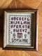 Dolls House Miniature 112 Artisan Small Needlework Sampler By Caren Garfen