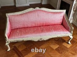 Dolls house miniature 112 ARTISAN sofa settee chair set
