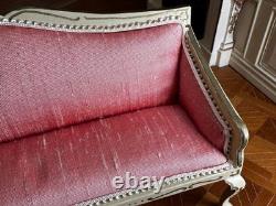 Dolls house miniature 112 ARTISAN sofa settee chair set