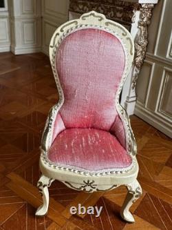 Dolls house miniature 112 ARTISAN sofa settee chair set