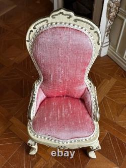 Dolls house miniature 112 ARTISAN sofa settee chair set