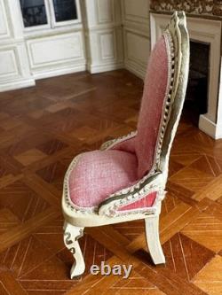 Dolls house miniature 112 ARTISAN sofa settee chair set