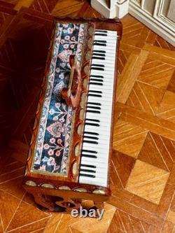 Dolls house miniature 112 ARTISAN spinet / piano by BRIAN MASTERS