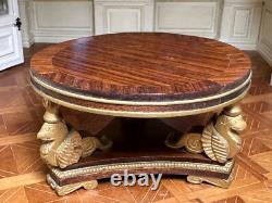 Dolls house miniature 112 ARTISAN stunning Griffin leg round table