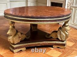 Dolls house miniature 112 ARTISAN stunning Griffin leg round table