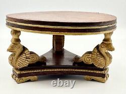 Dolls house miniature 112 ARTISAN stunning Griffin leg round table