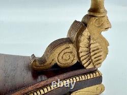 Dolls house miniature 112 ARTISAN stunning Griffin leg round table