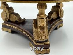 Dolls house miniature 112 ARTISAN stunning Griffin leg round table