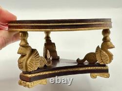 Dolls house miniature 112 ARTISAN stunning Griffin leg round table