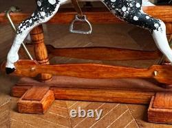 Dolls house miniature 112 ARTISAN superb rocking horse nursery, toys