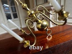 Dolls house miniature 112 ARTISAN vintage 5-arm chandelier by ALEC ROTHWELL