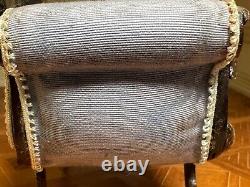 Dolls house miniature 112 ARTISAN vintage chaise longue by JOAN INCE 1986