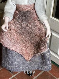 Dolls house miniature 112 ARTISAN vintage maid doll by JILL BENNETT