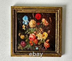 Dolls house miniature 112 ARTISAN vintage original oil painting