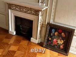 Dolls house miniature 112 ARTISAN vintage original oil painting