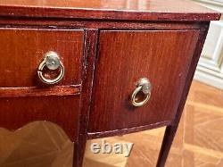 Dolls house miniature 112 ARTISAN vintage sideboard by DENNIS JENVEY 1986