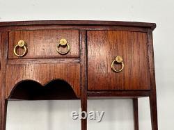 Dolls house miniature 112 ARTISAN vintage sideboard by DENNIS JENVEY 1986