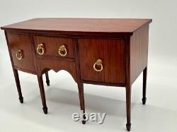 Dolls house miniature 112 ARTISAN vintage sideboard by DENNIS JENVEY 1986