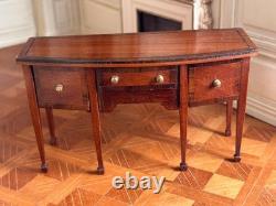 Dolls house miniature 112 ARTISAN vintage sideboard by HEDLEY HOLGATE 1988