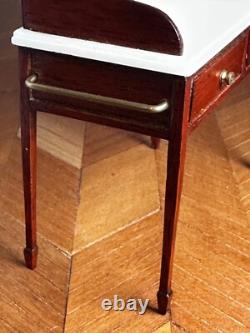 Dolls house miniature 112 ARTISAN vintage wash stand by DENNIS JENVEY 1987