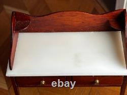 Dolls house miniature 112 ARTISAN vintage wash stand by DENNIS JENVEY 1987