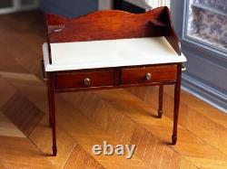 Dolls house miniature 112 ARTISAN vintage wash stand by DENNIS JENVEY 1987