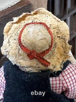 Dolls house miniature 112 ARTISAN vintage yokel /hillbilly doll by JILL BENNETT