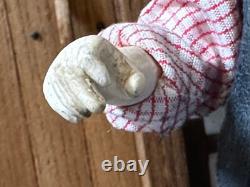 Dolls house miniature 112 ARTISAN vintage yokel /hillbilly doll by JILL BENNETT
