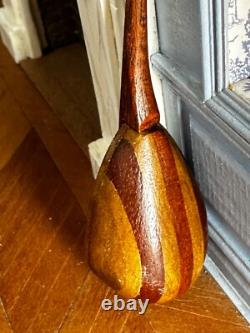 Dolls house miniature 112 ARTISAN wooden lute