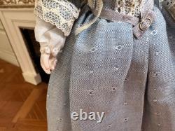 Dolls house miniature 112 Dowager lady doll by JILL BENNETT