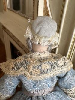 Dolls house miniature 112 Dowager lady doll by JILL BENNETT
