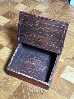 Dolls house miniature 112 HAND CRAFTED wooden writing slope