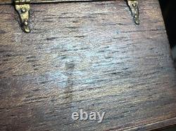 Dolls house miniature 112 HAND CRAFTED wooden writing slope