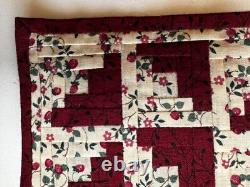 Dolls house miniature 112 HANDCRAFTED bedspread 155 mm x 155 mm