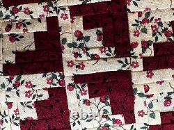Dolls house miniature 112 HANDCRAFTED bedspread 155 mm x 155 mm