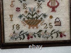 Dolls house miniature 112 HANDCRAFTED needlework framed picture