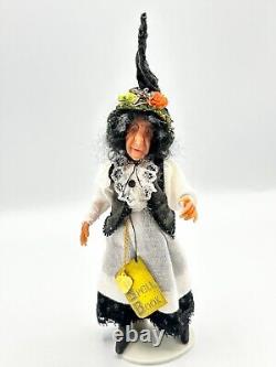 Dolls house miniature 112 HANDCRAFTED witch doll (2)